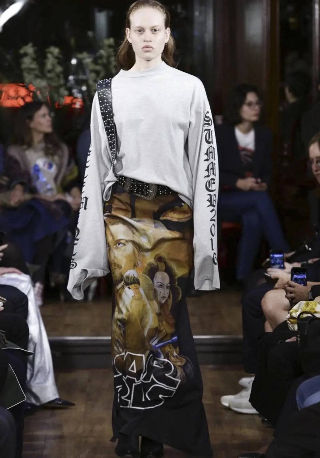 Vetements 16SS Star Wars Maxi Skirt