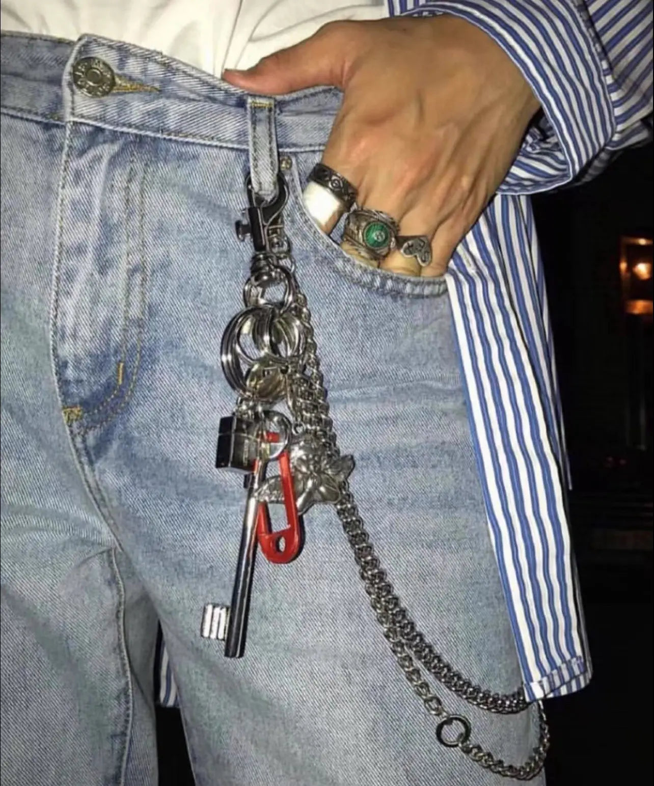 Vetements 18FW Angel USB Chain