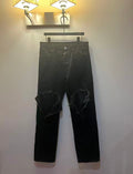 Vetements 19SS Distressed Black Denim Pants