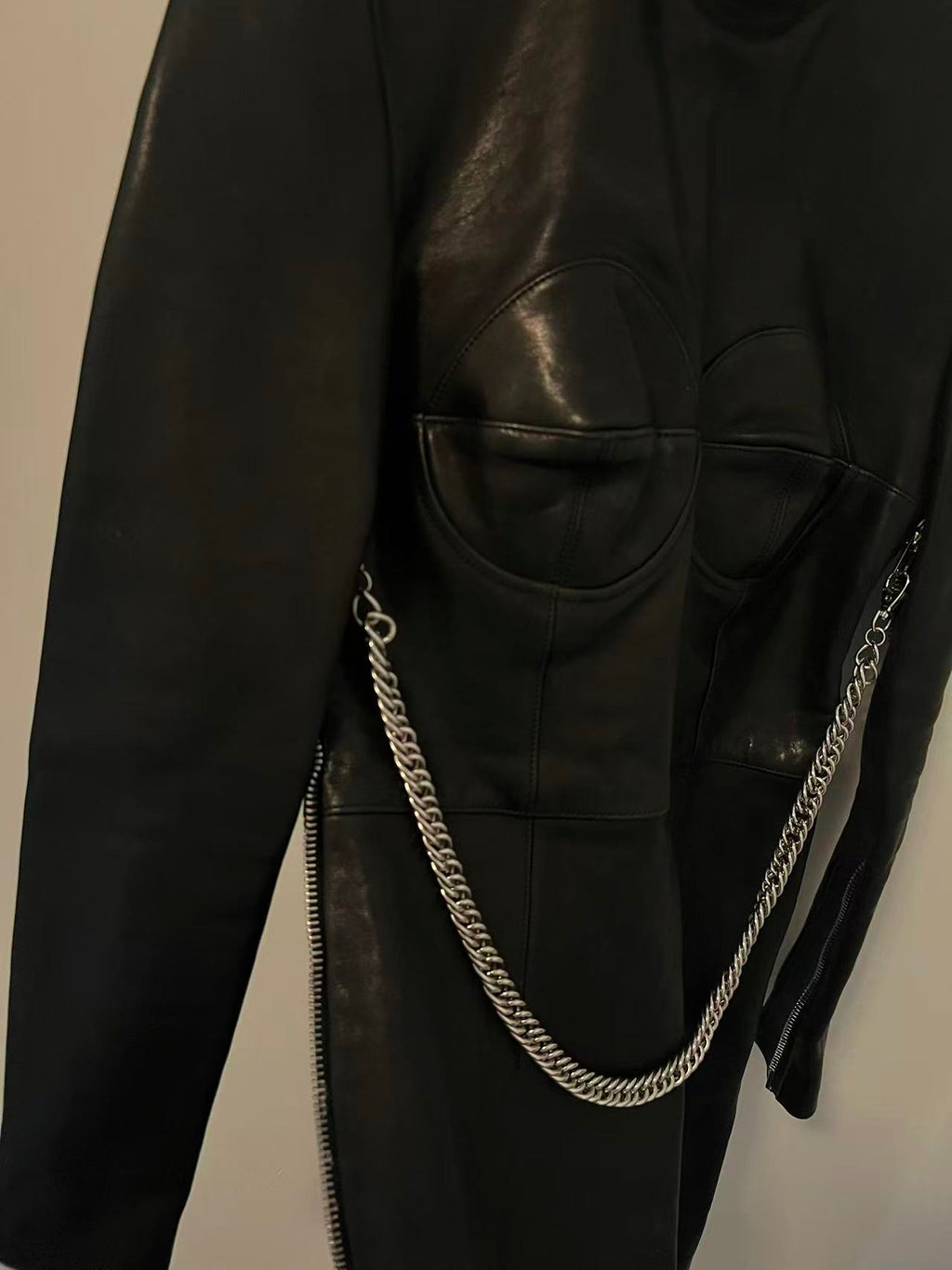 Vetements 16FW Bondage Leather Dress