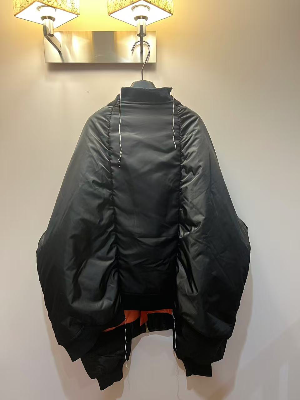 Vetements 16AW OG Black Reworked Bomber