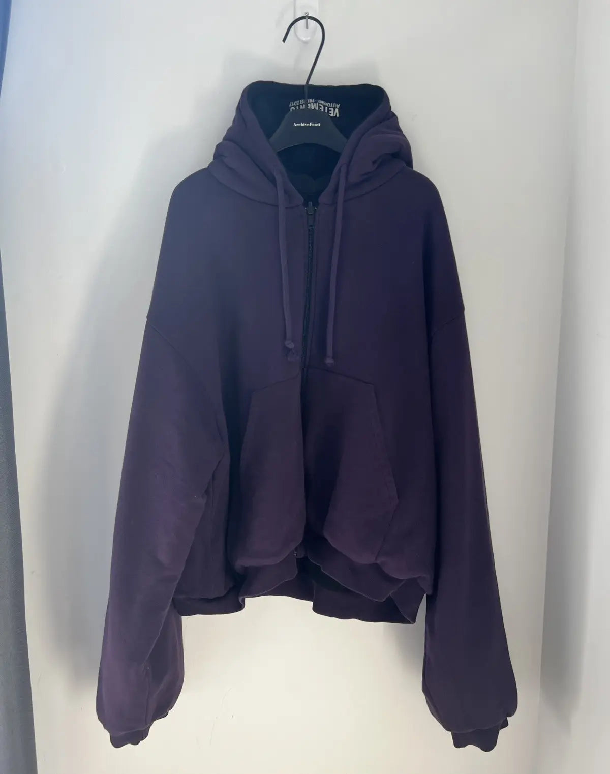 Vetements 16FW TFD&Gun Club Double Sided Bomber