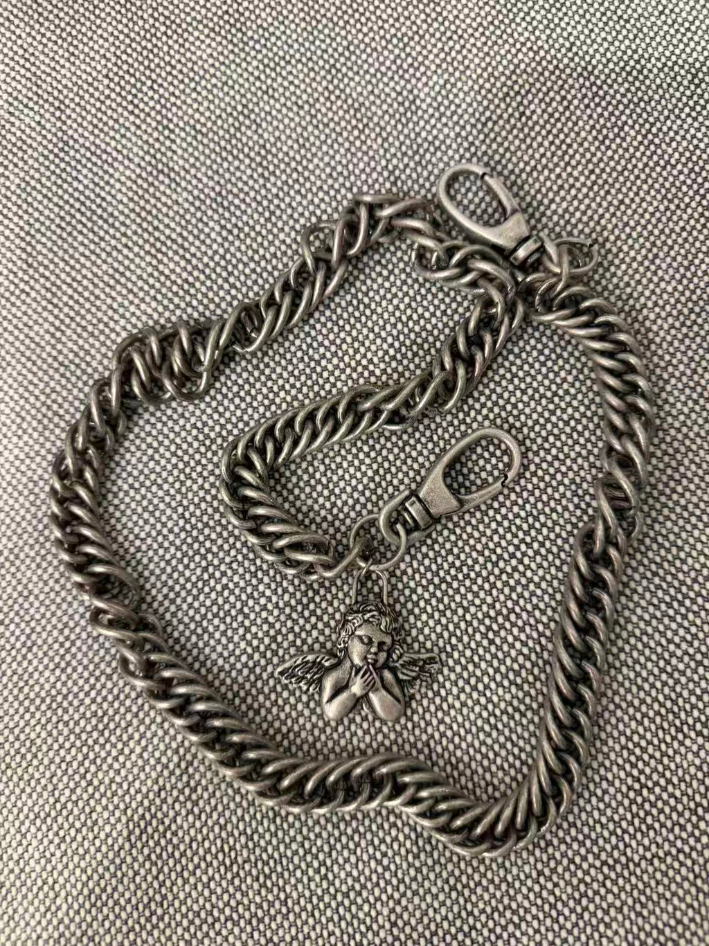 Vetements 18FW Navy Sticker Cargo