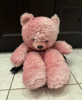 Vetements 19FW Pink Mohair Anarchy Backpack
