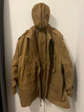Vetements 19SS Kaki Gimp Suit Mask Parka