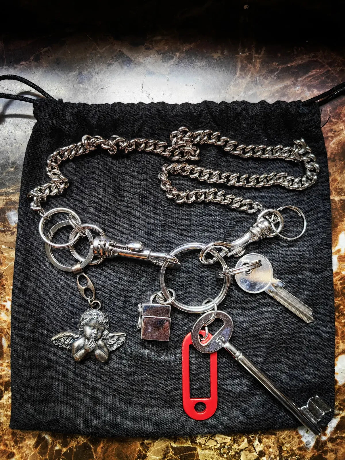 Vetements 18FW Angel USB Chain