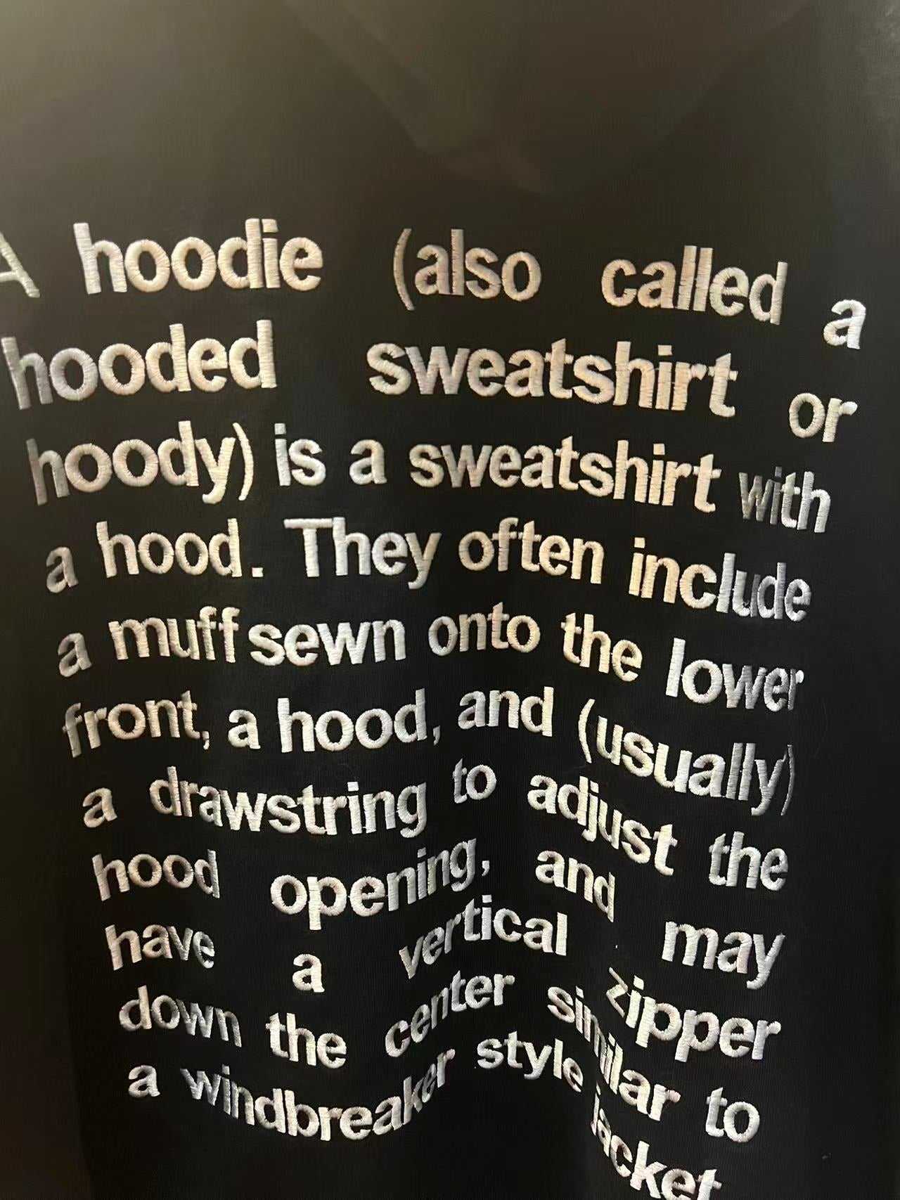 Vetements 16AW OG Definition Hoodie